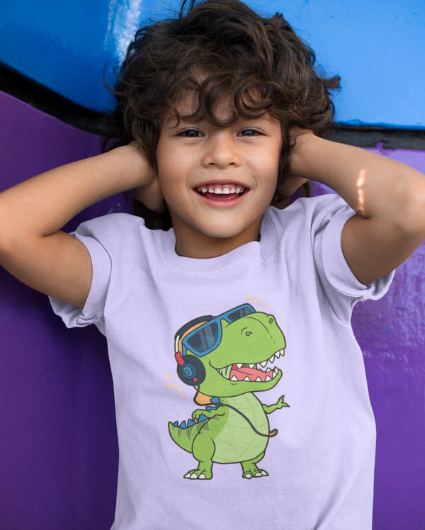 Jurassic Jam- Boy's Half Sleeve T-shirt