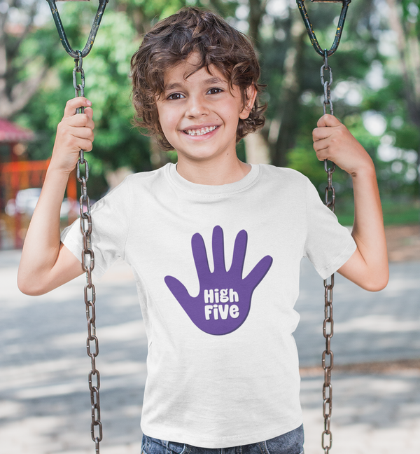 High-five - Boy's Half Sleeve T-shirt