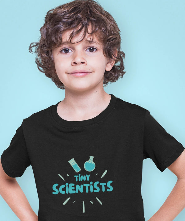 Tiny Scientists- Boy's Half Sleeve T-shirt
