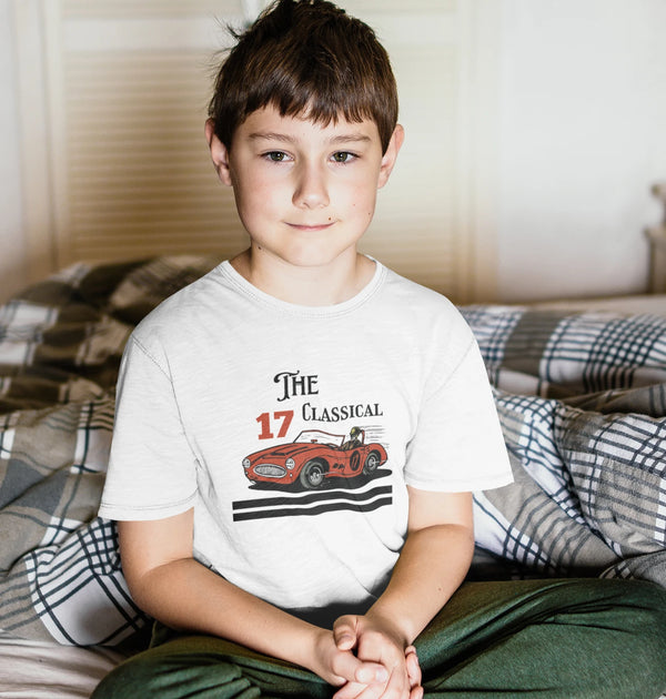 The Classic Car- Boy's Half Sleeve T-shirt